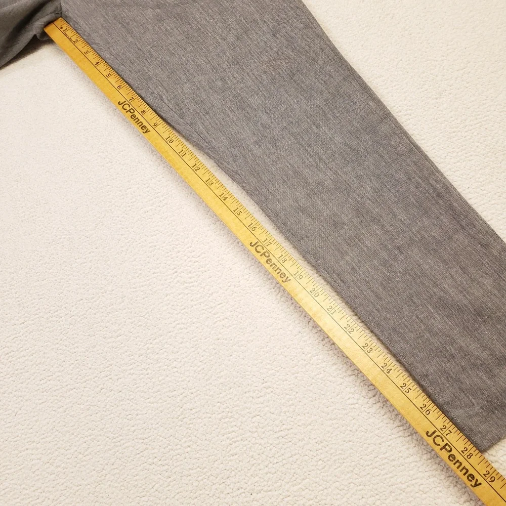 J.CREW Ludlow Slim Chino Pant Men 29x29 Gray Somelos Stretch Cotton Dress Slacks